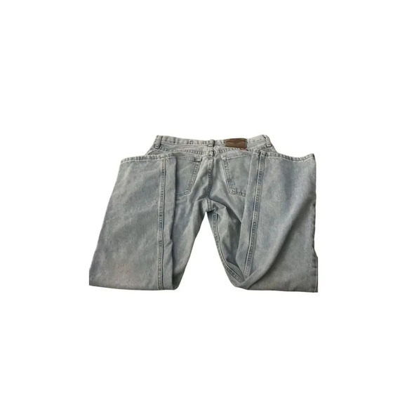 Vintage Wrangler Men's Acid Wash Jeans Size 32 Blue Denim 90s Style - Picture 2 of 5